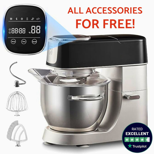 Atena® 3-in-1 Planetary Mixer + Accessories FOR FREE